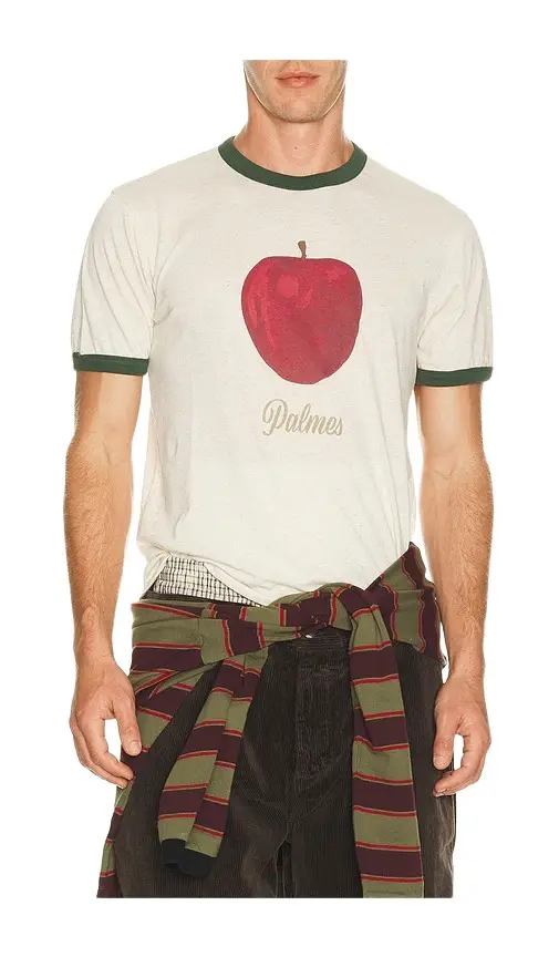 Palmes Apple Ringer Tee Shirt