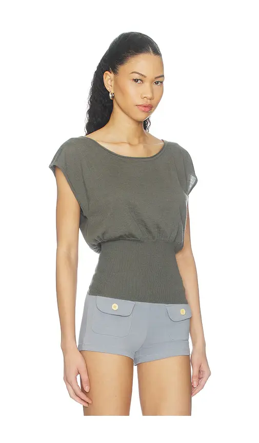 Oddli Lightweight Knit Dolman Top | Thumbnail 2 Oddli Lightweight Knit Dolman Top | Thumbnail 2