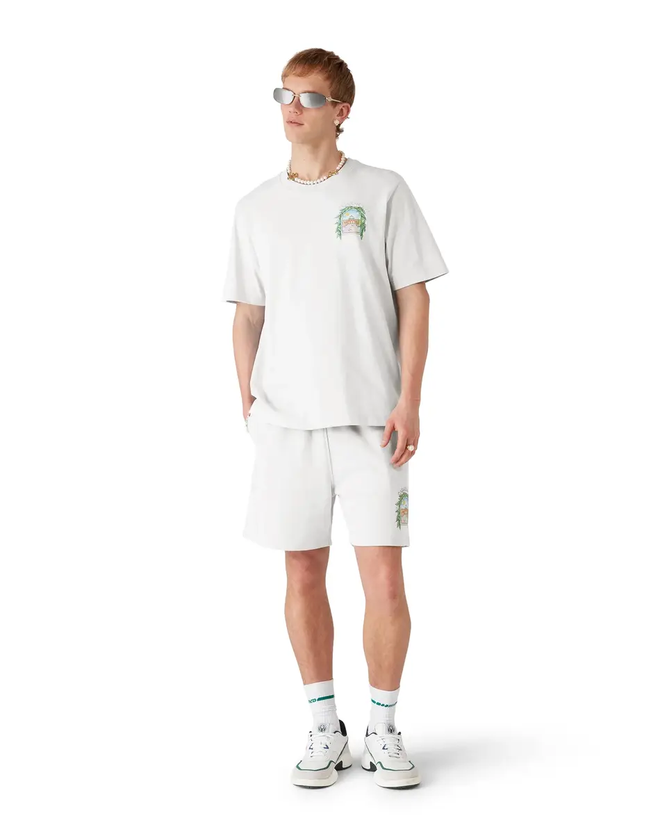 Casablanca Grey L'Arche Sweatshorts | Thumbnail 2