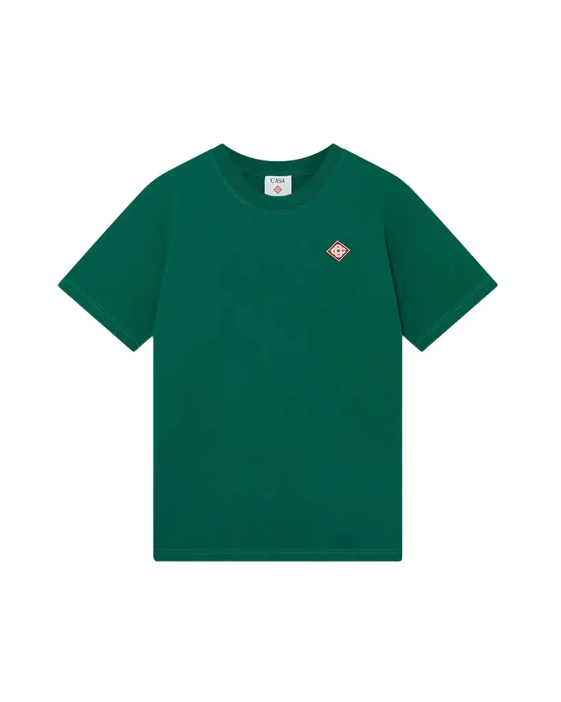 Casablanca Evergreen Diamond Logo Short Sleeve T-Shirt