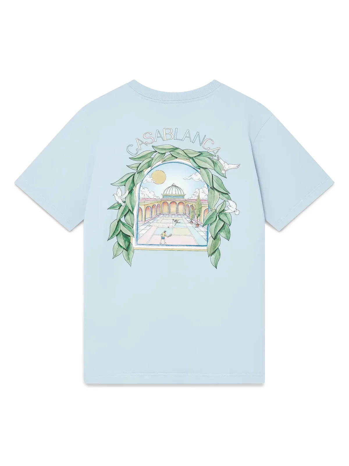 Casablanca L'Arche De Tennis Short Sleeve T-Shirt