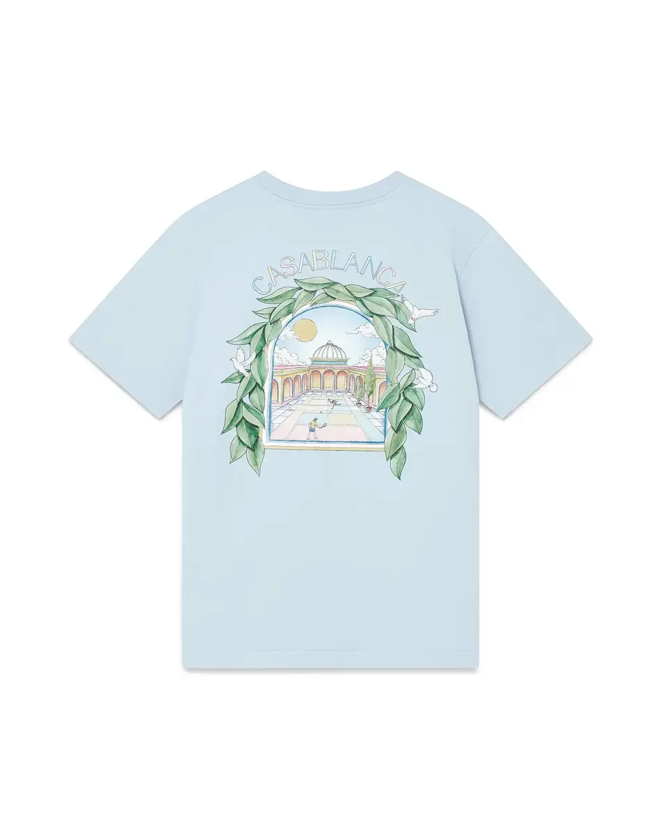 Casablanca L'Arche De Tennis Short Sleeve T-Shirt