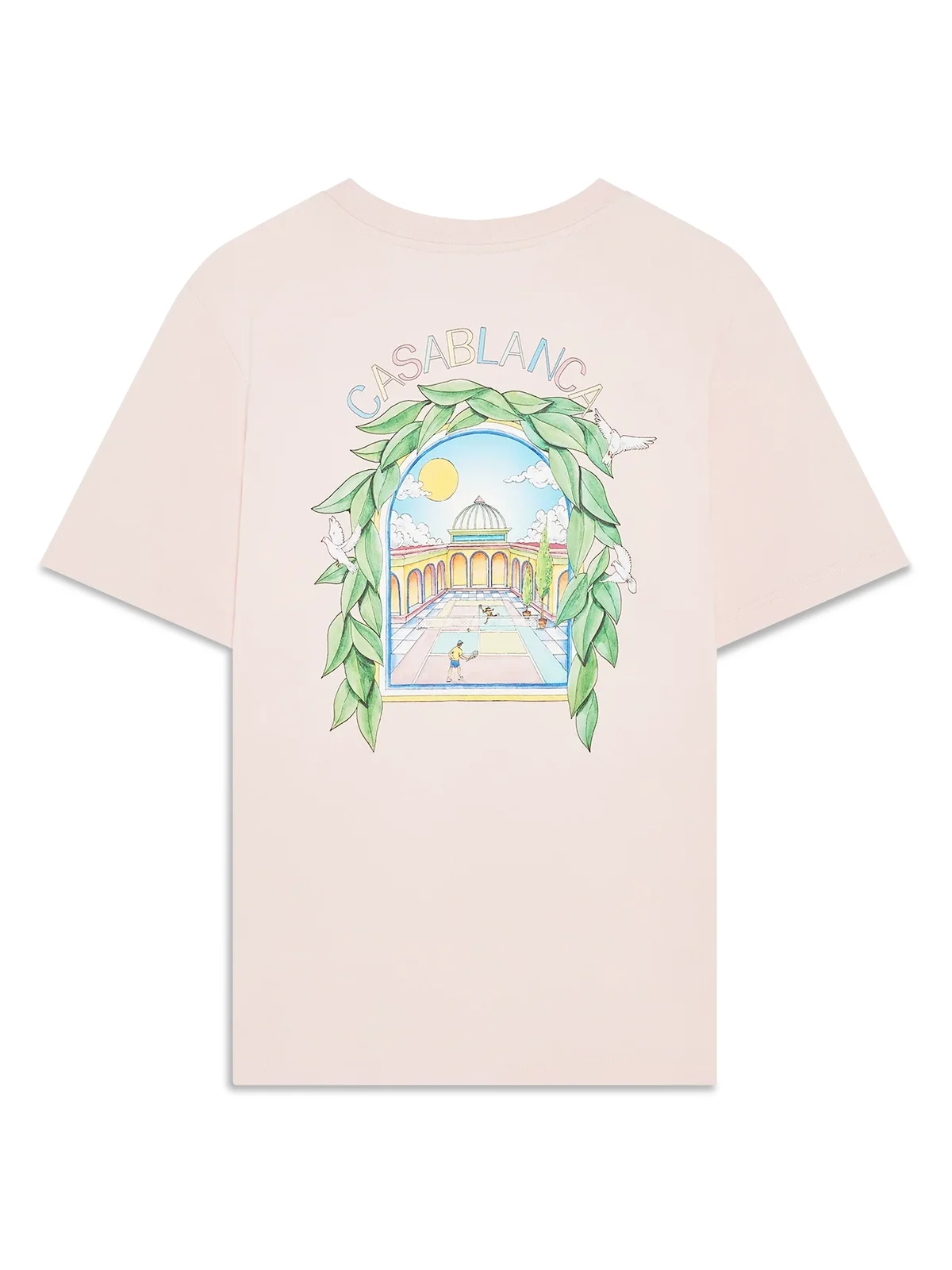 Casablanca L'Arche De Tennis Short Sleeve T-Shirt