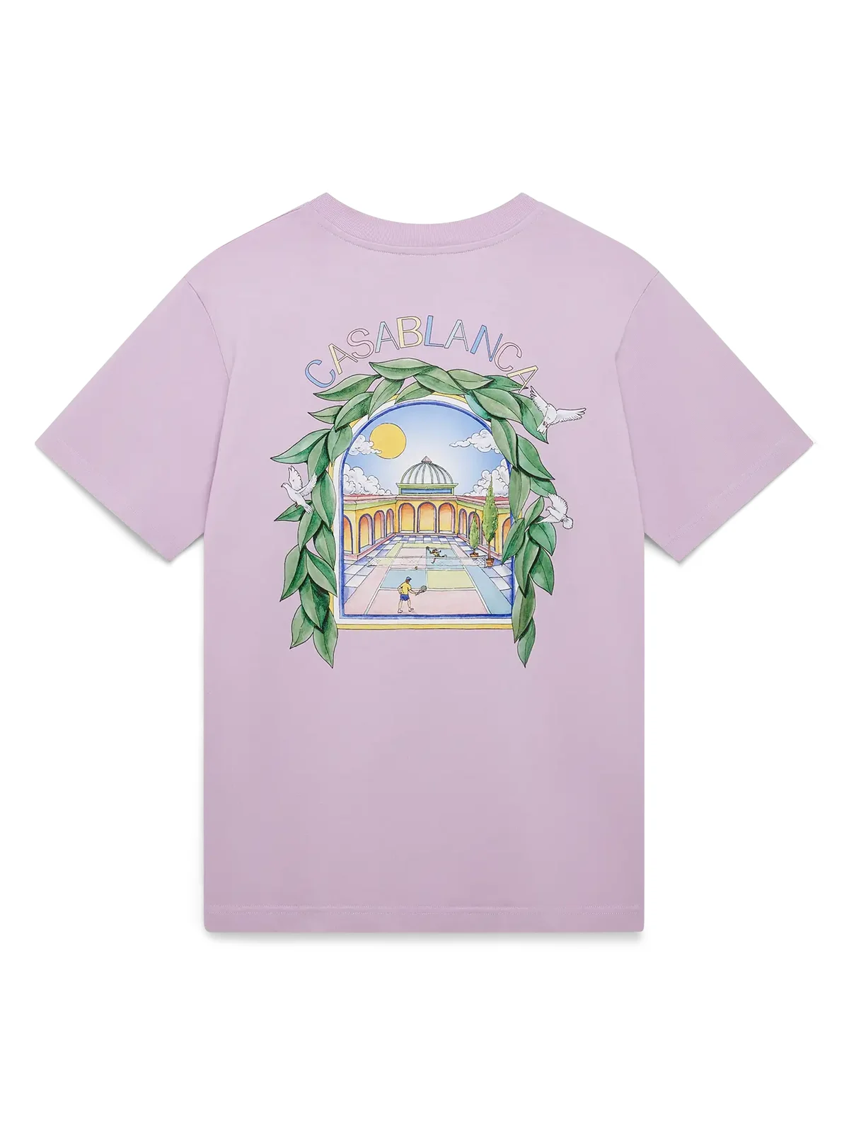Casablanca L'Arche De Tennis Short Sleeve T-Shirt