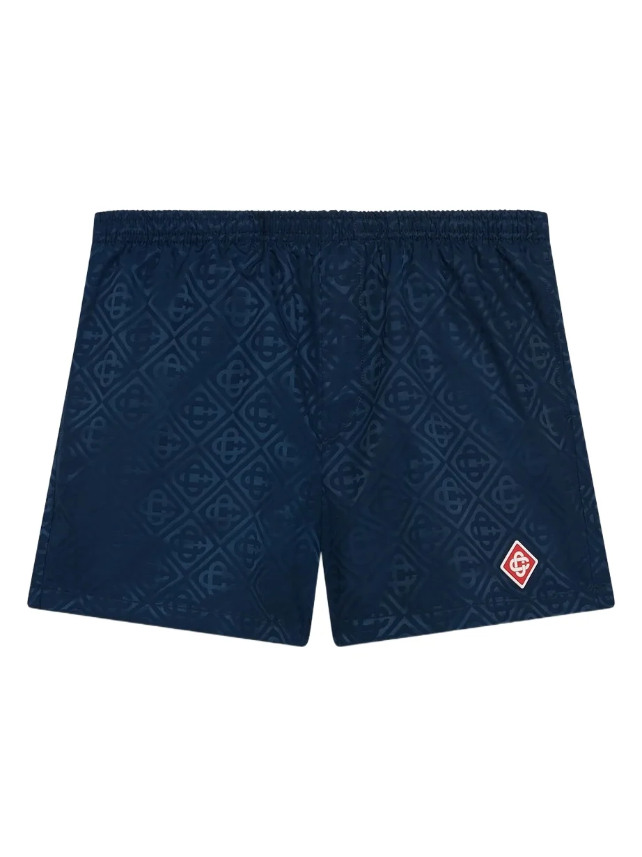 Casablanca Monogram Jacquard Swim Shorts