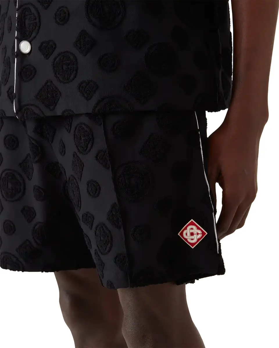Casablanca Towelling Monogram Shorts | Thumbnail 5