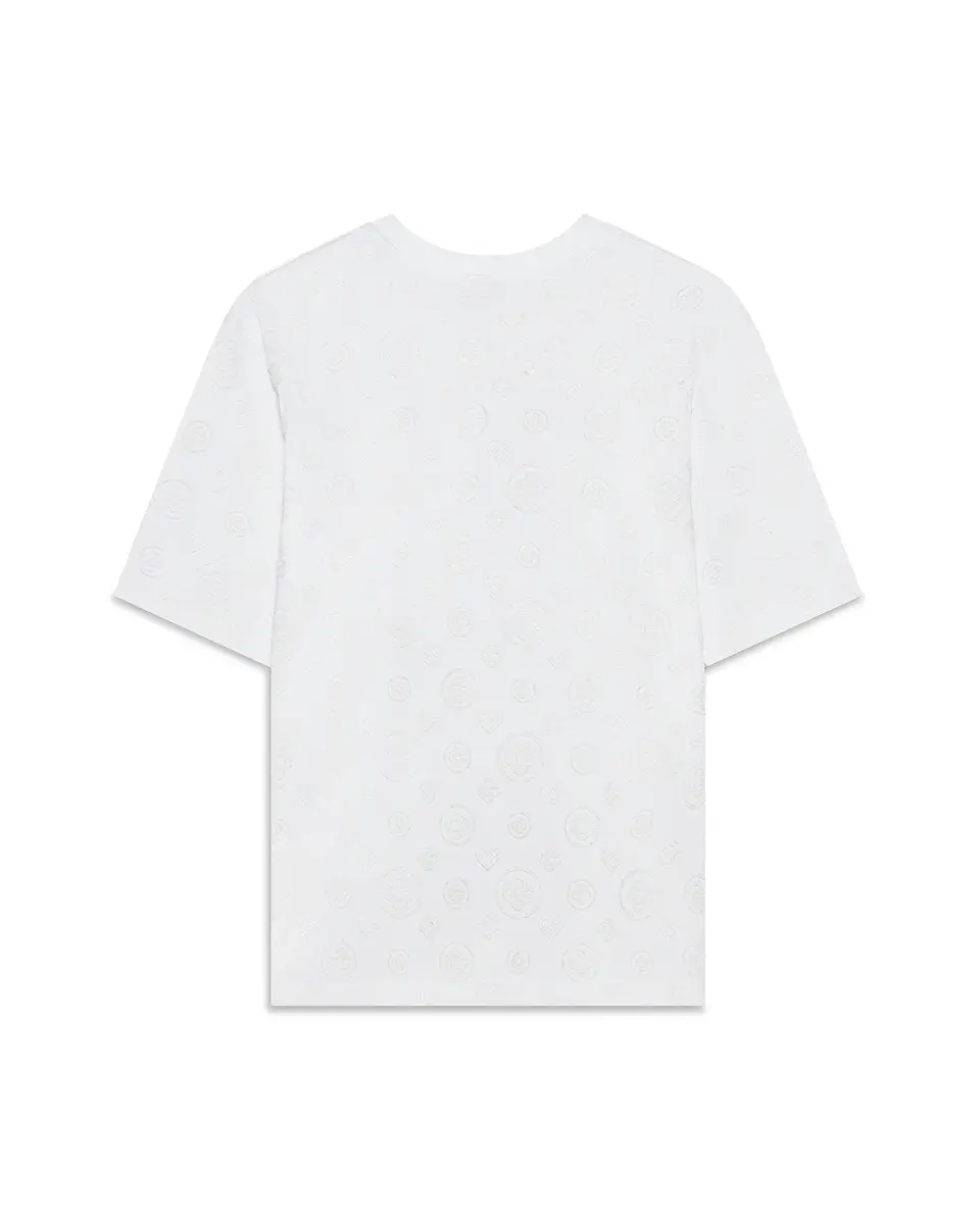Casablanca Applique Monogram Oversized Short Sleeve T-Shirt | Thumbnail 6