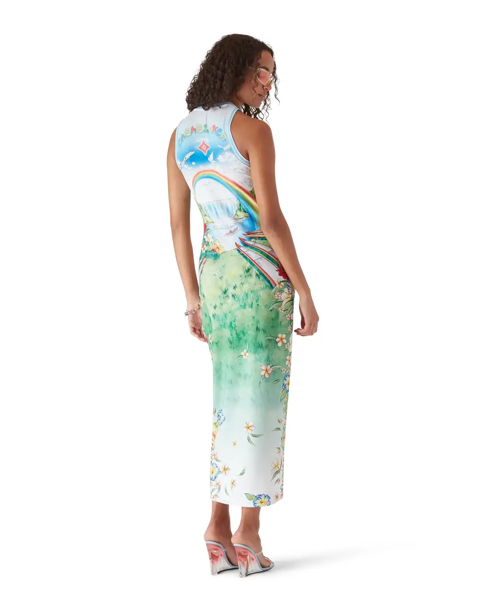 Casablanca Aloha Maxi Dress | Thumbnail 3