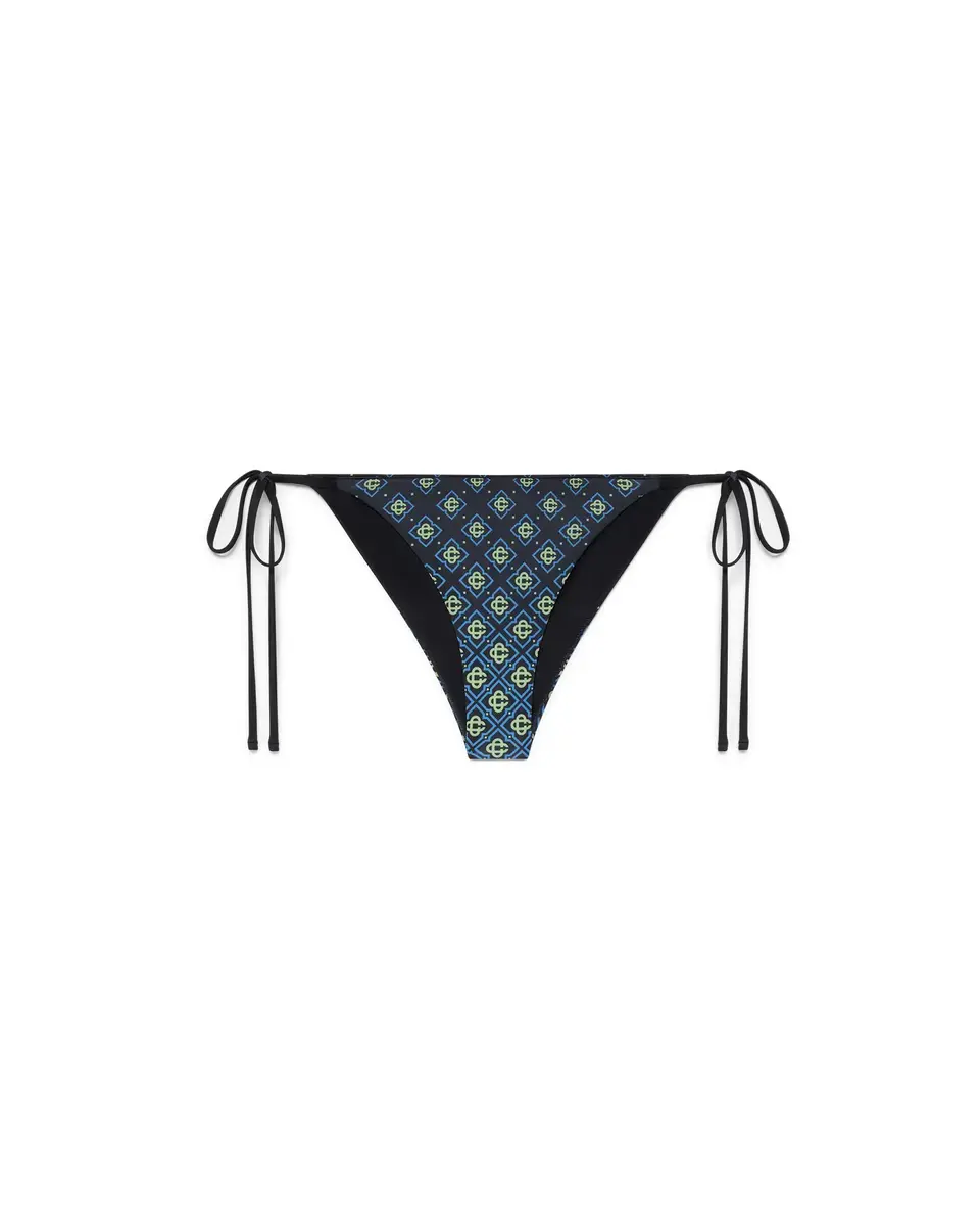 Degrade Monogram Bikini Bottom in Black