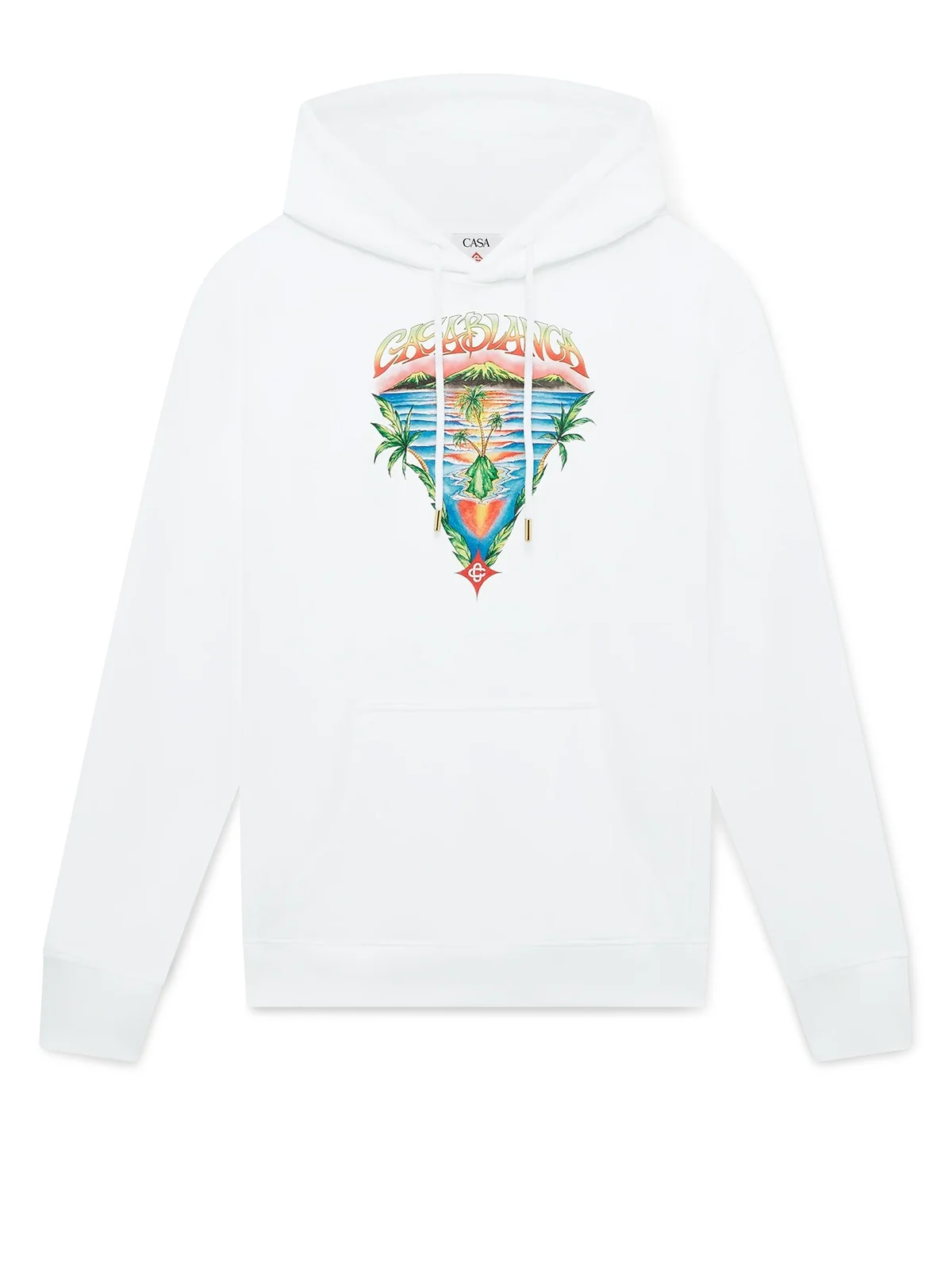 Casablanca Innocence Triangle Long Sleeve Hooded Sweatshirt