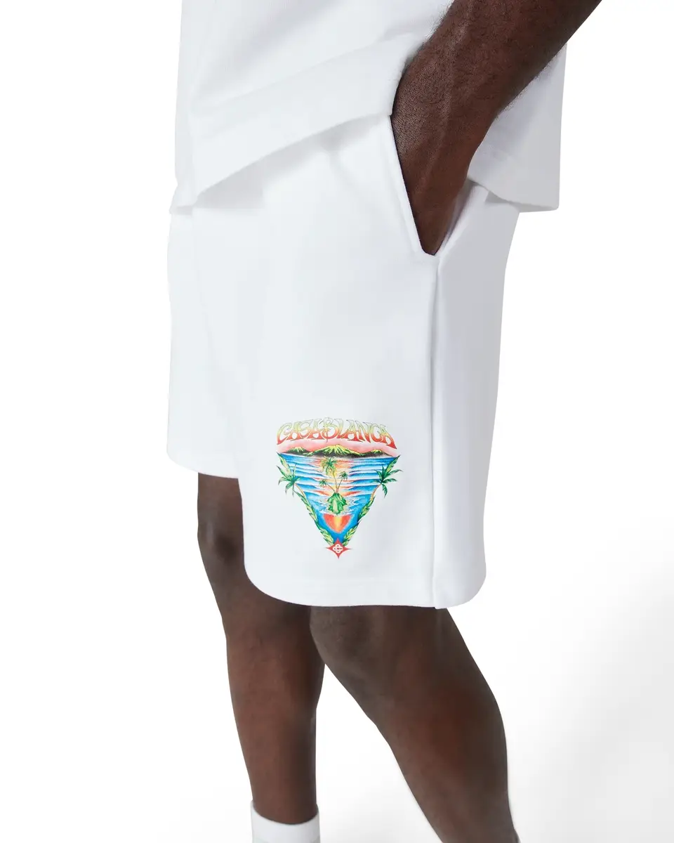 Casablanca Innocence Triangle Sweatshorts | Thumbnail 5