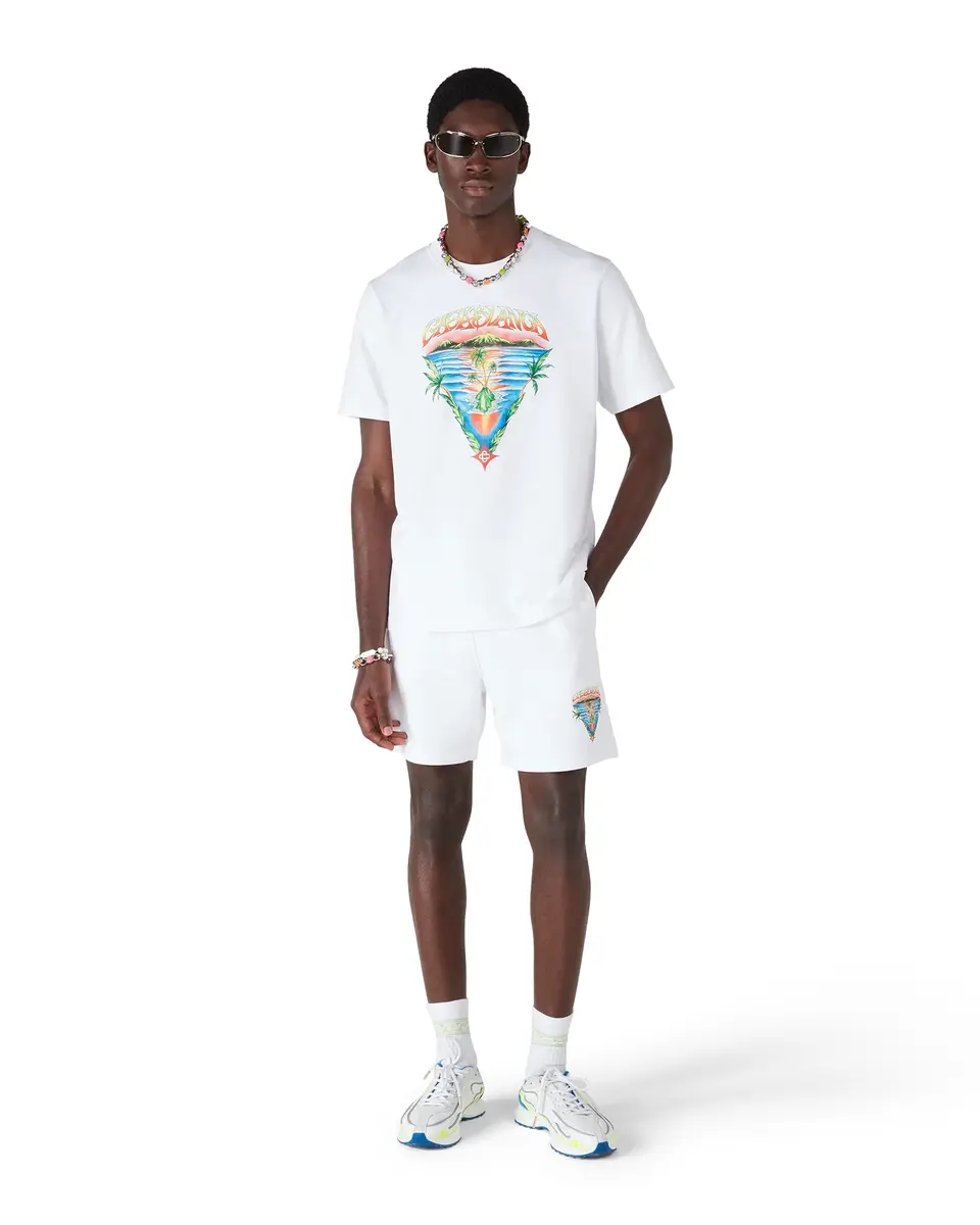 Casablanca Innocence Triangle Short Sleeve T-Shirt | Thumbnail 2 Casablanca Innocence Triangle Short Sleeve T-Shirt | Thumbnail 2