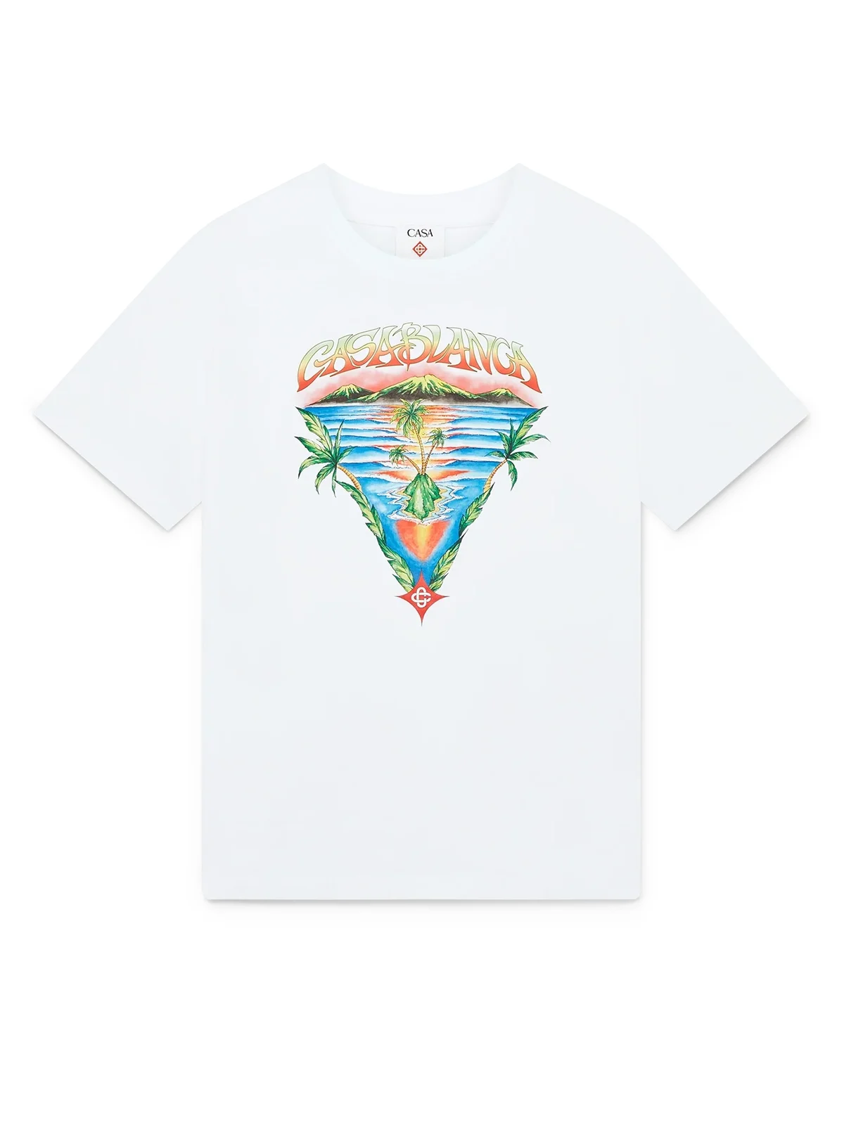 Casablanca Innocence Triangle Short Sleeve T-Shirt