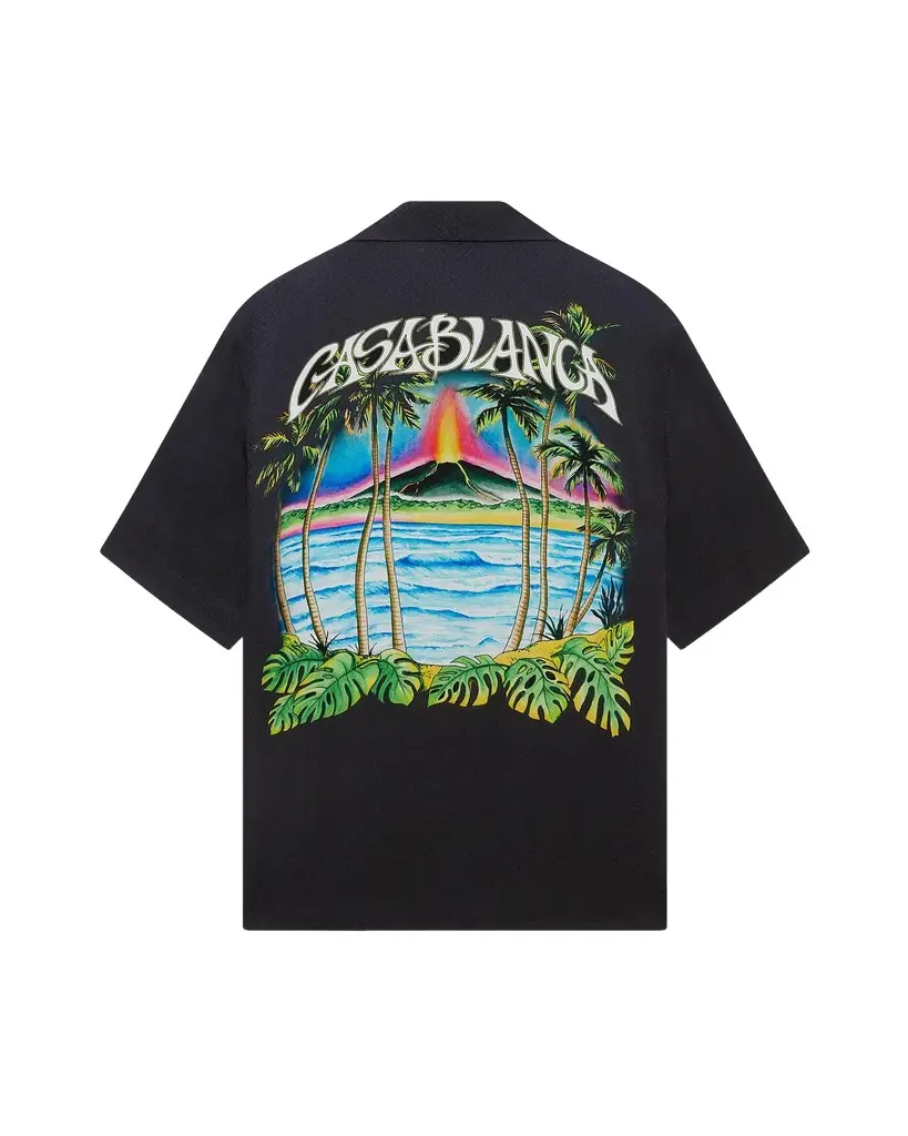 Volcano Short Sleeve Jacquard Shirt Volcano Short Sleeve Jacquard Shirt