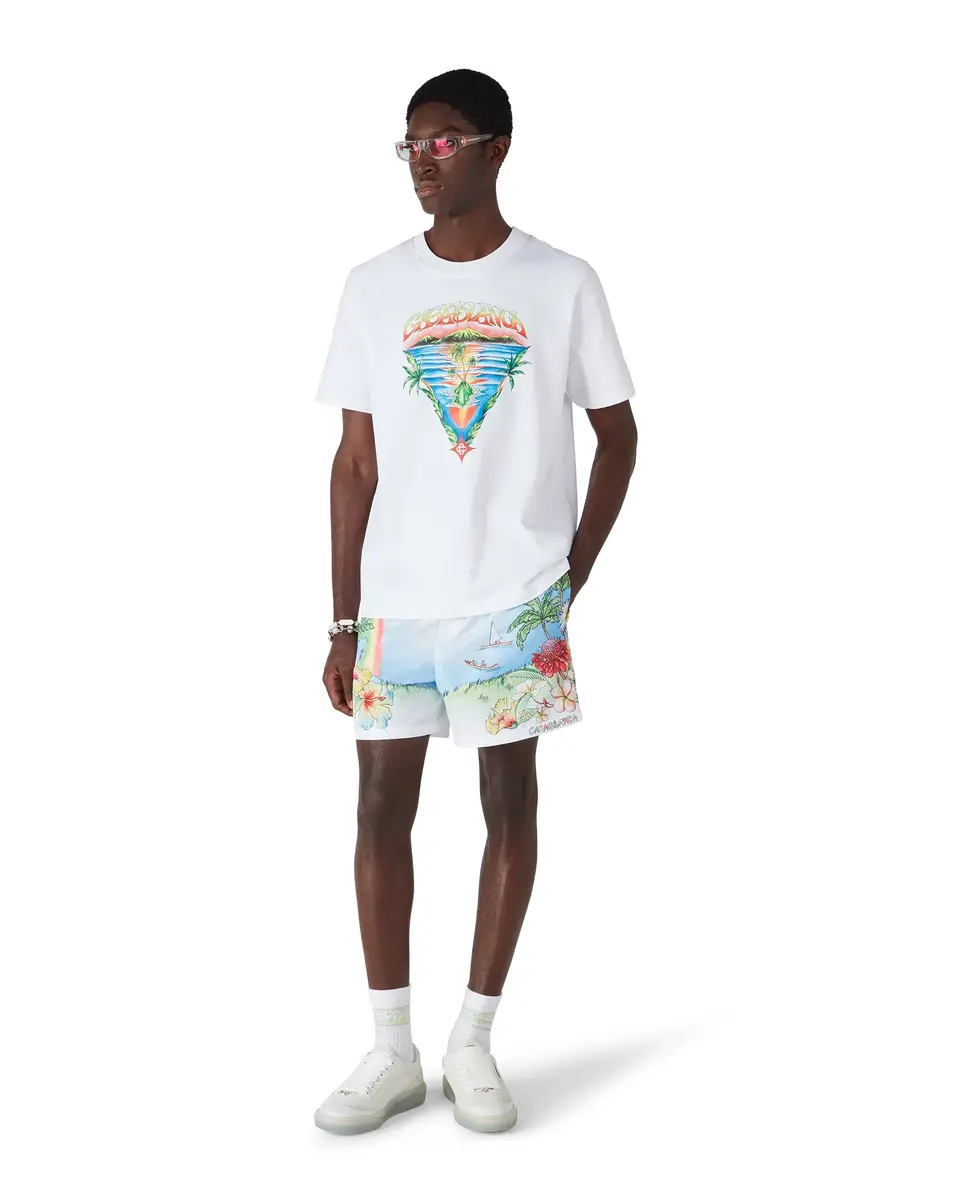 Casablanca Aloha Swim Shorts | Thumbnail 2 Casablanca Aloha Swim Shorts | Thumbnail 2