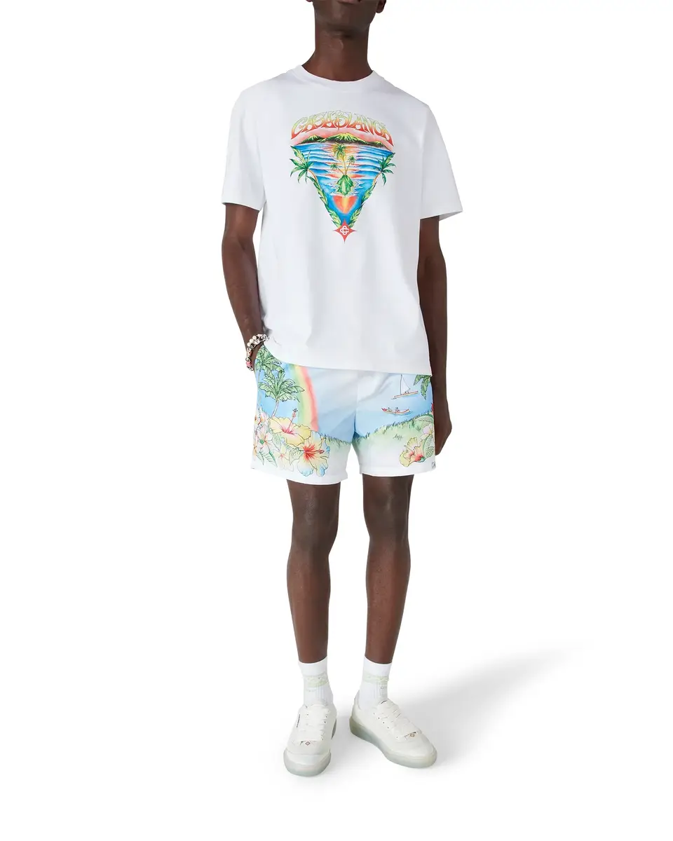 Casablanca Aloha Swim Shorts | Thumbnail 4 Casablanca Aloha Swim Shorts | Thumbnail 4
