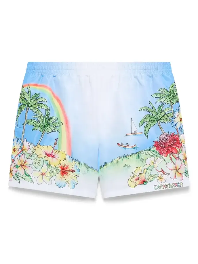 Casablanca Aloha Swim Shorts