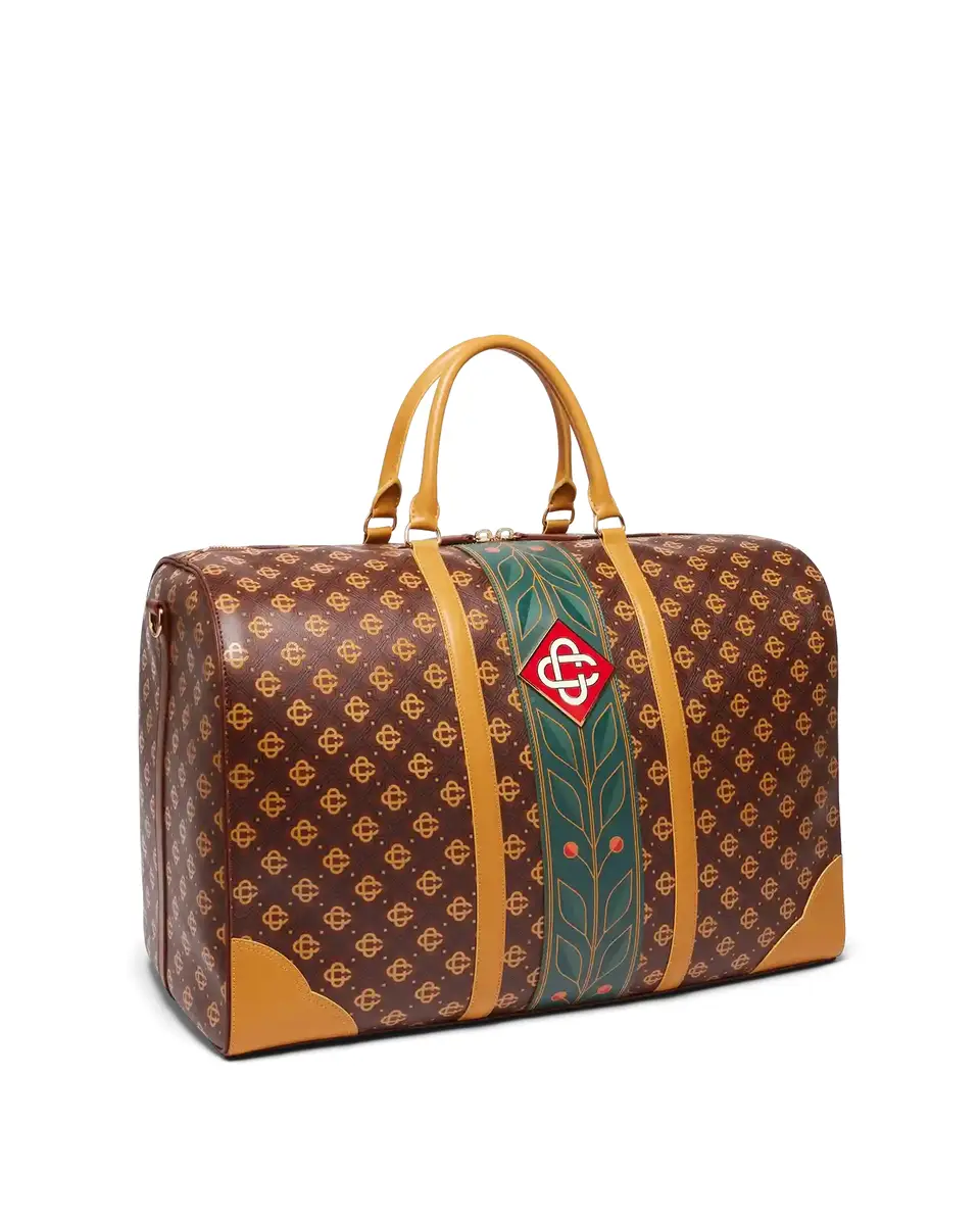 Casablanca Brown Monogram Weekender | Thumbnail 3