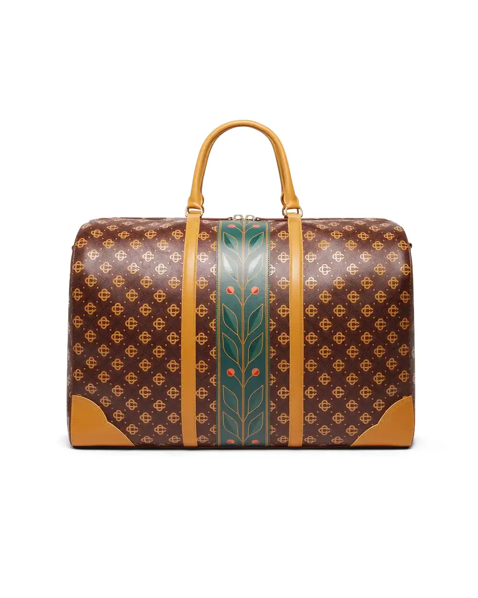 Casablanca Brown Monogram Weekender | Thumbnail 4
