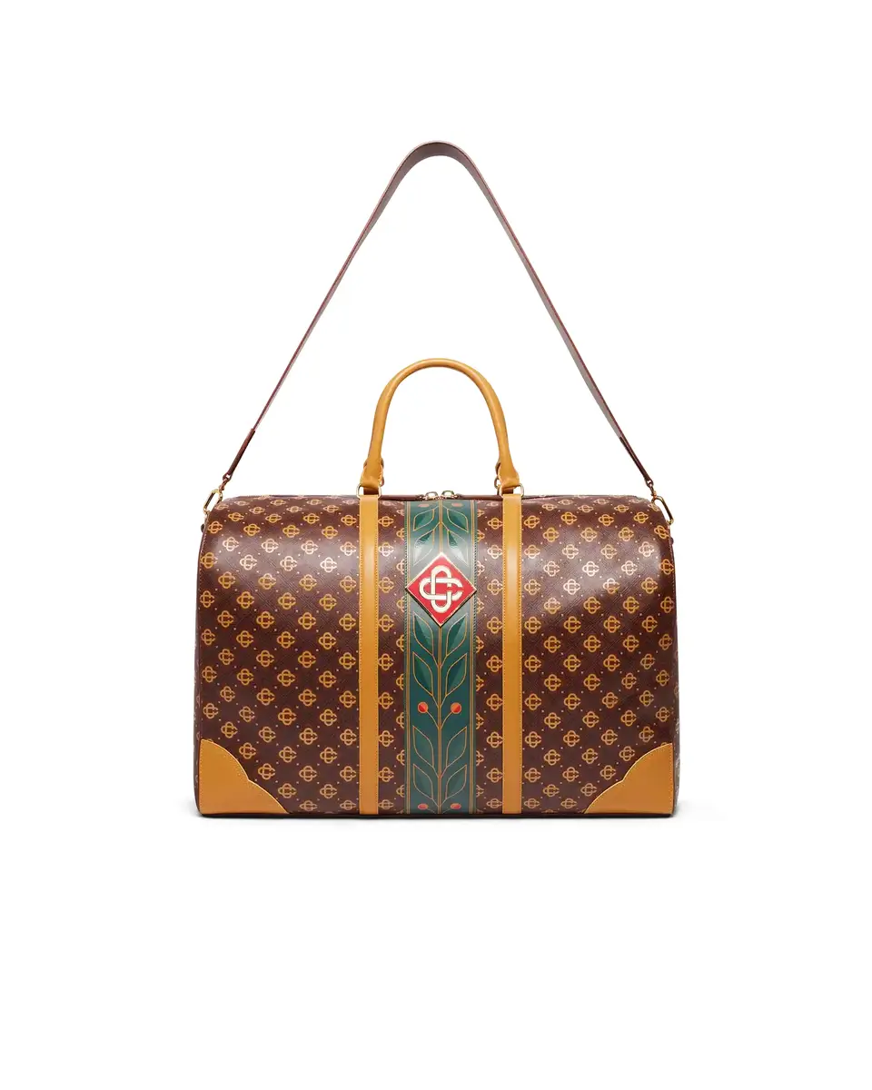 Casablanca Brown Monogram Weekender | Thumbnail 5