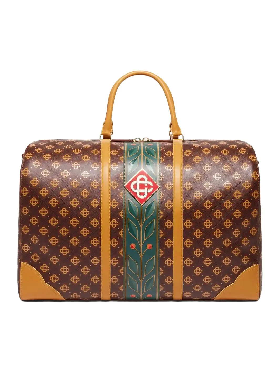 Casablanca Brown Monogram Weekender