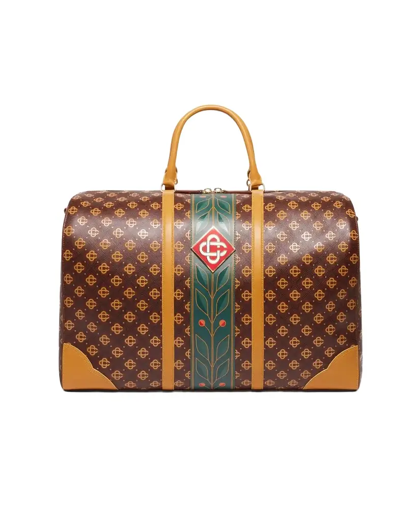 Casablanca Brown Monogram Weekender