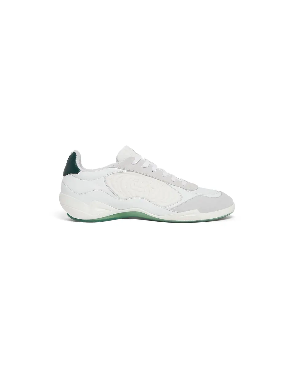 Casablanca White Squash Indoor Sneaker in Green | Thumbnail 5