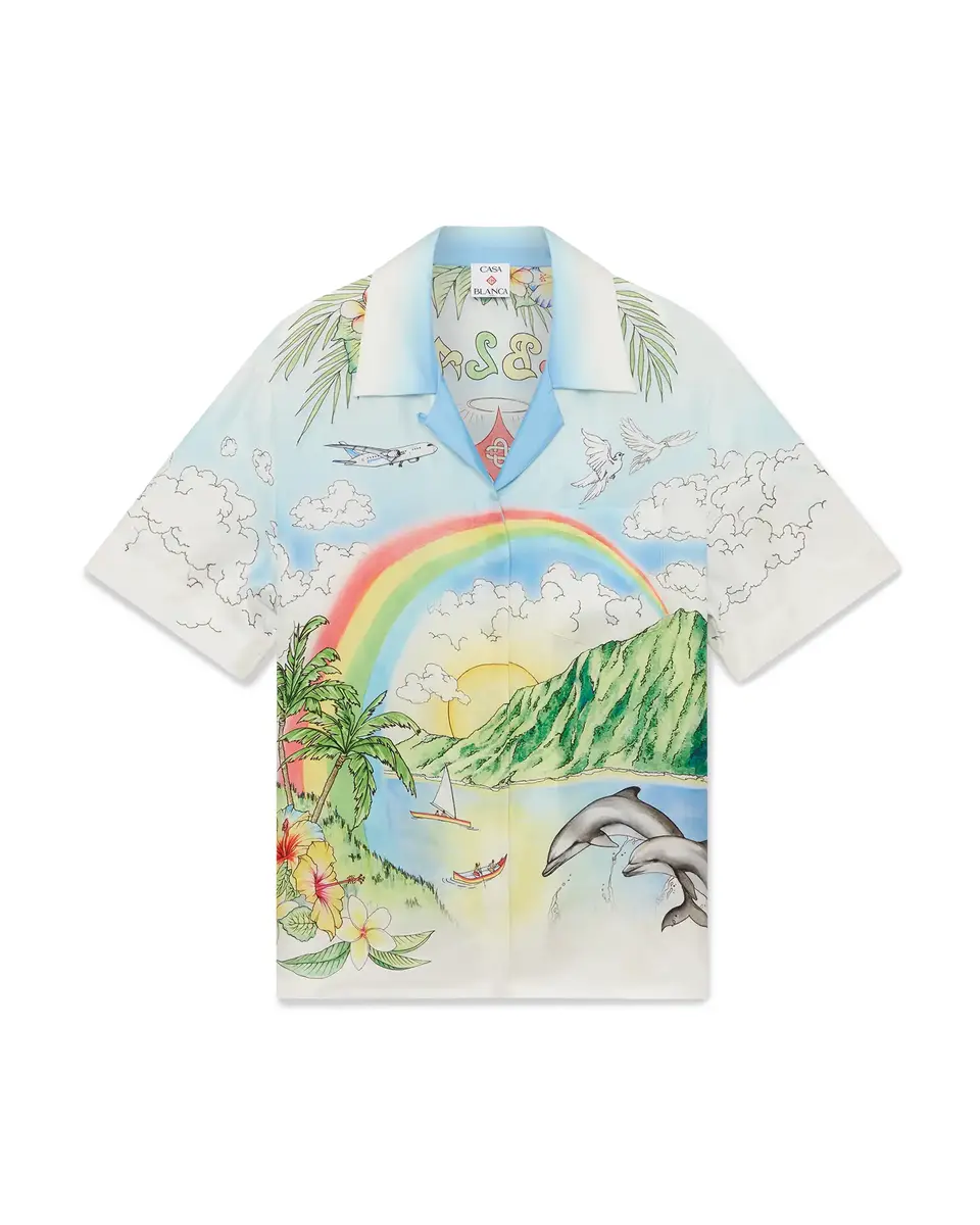 Aloha Short Sleeve Silk Shirt Aloha Short Sleeve Silk Shirt
