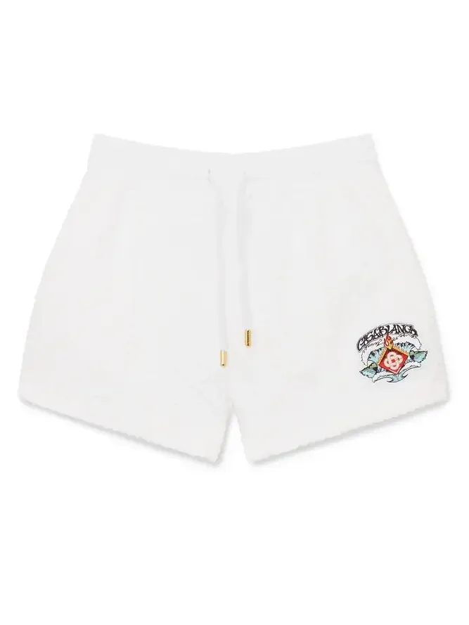 Waves Monogram Towelling Shorts Waves Monogram Towelling Shorts