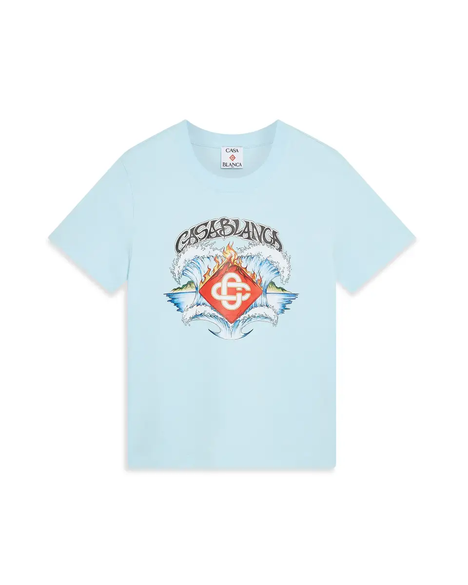 Waves T-Shirt in Blue