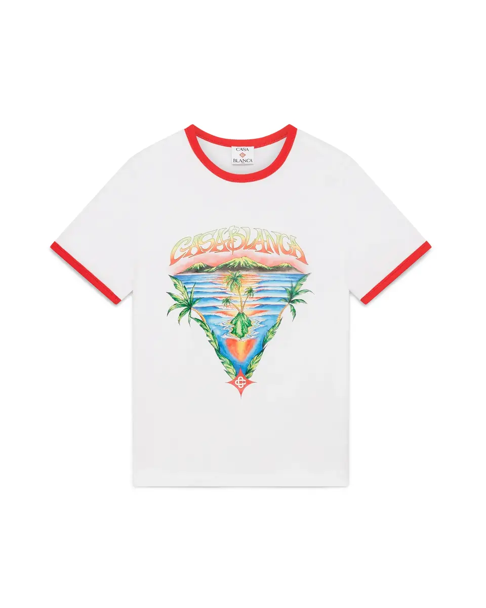 Casablanca Innocence Triangle Ringer T-Shirt