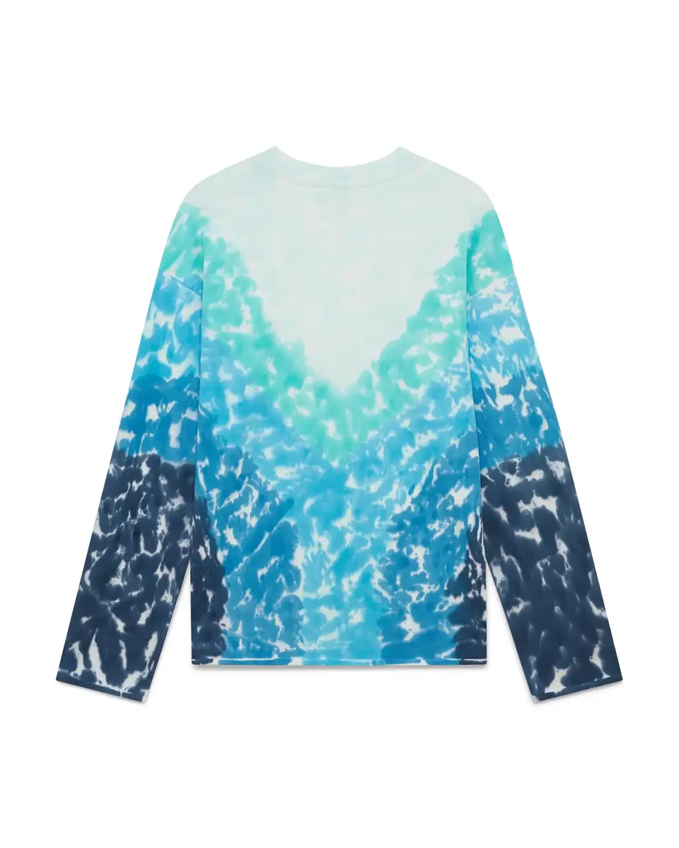 Casablanca Surf Lotus Tie Dye Long Sleeve T-Shirt | Thumbnail 2