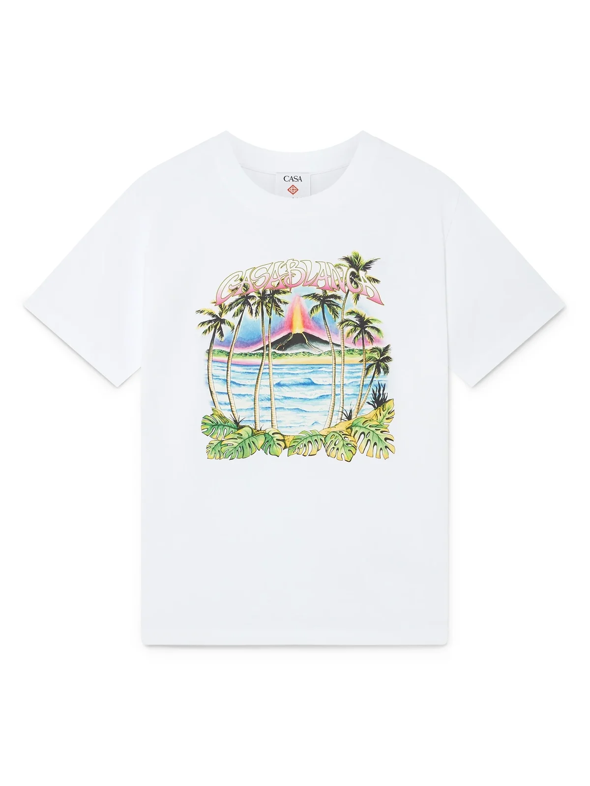 Casablanca Volcano Short Sleeve T-Shirt