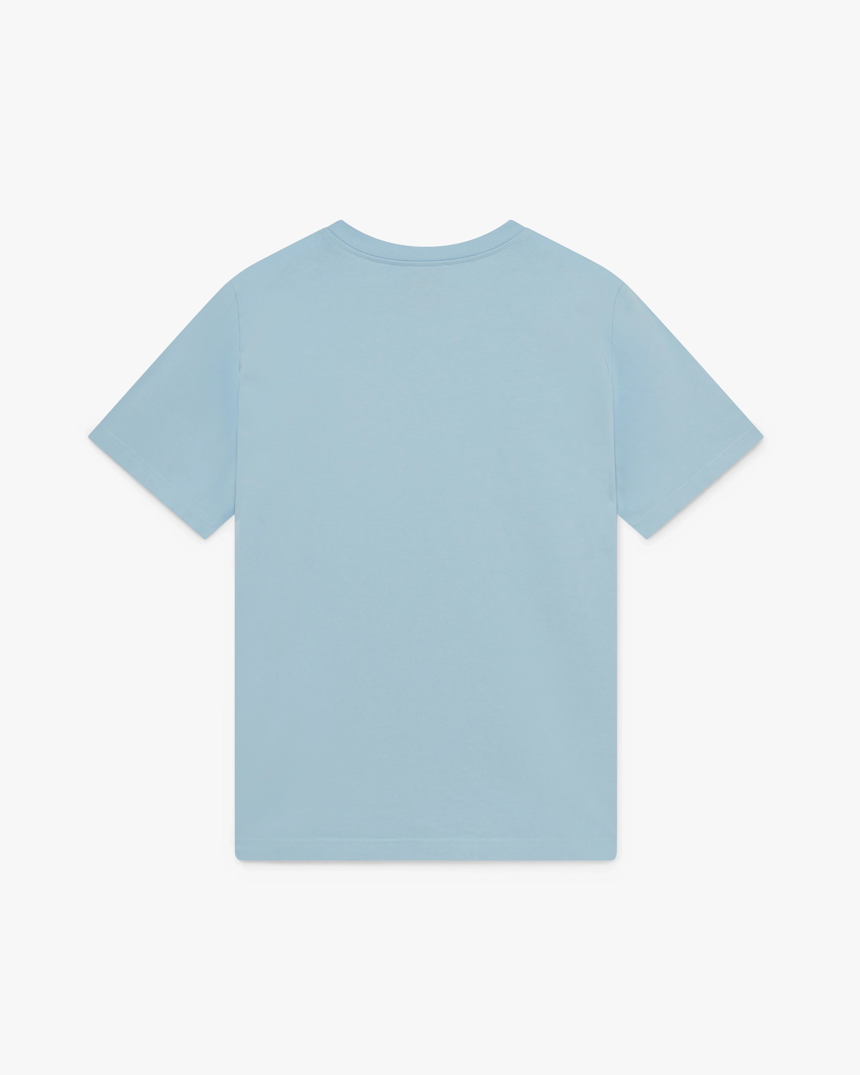 Casablanca Pale Blue Diamond Logo Short Sleeve T-Shirt | Thumbnail 2