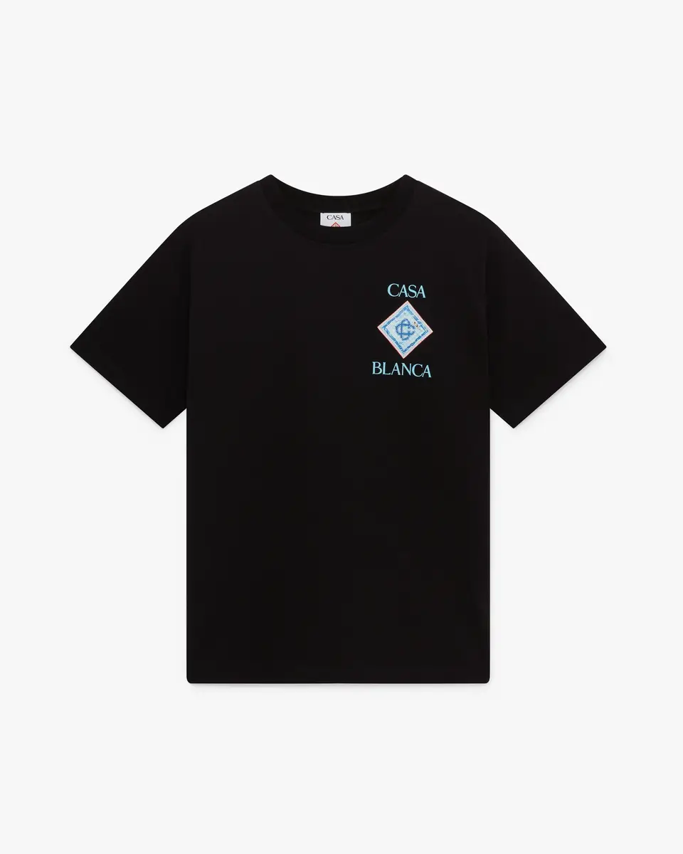 Casablanca Black Casablanca Pool Short Sleeve T-Shirt | Thumbnail 2 Casablanca Black Casablanca Pool Short Sleeve T-Shirt | Thumbnail 2