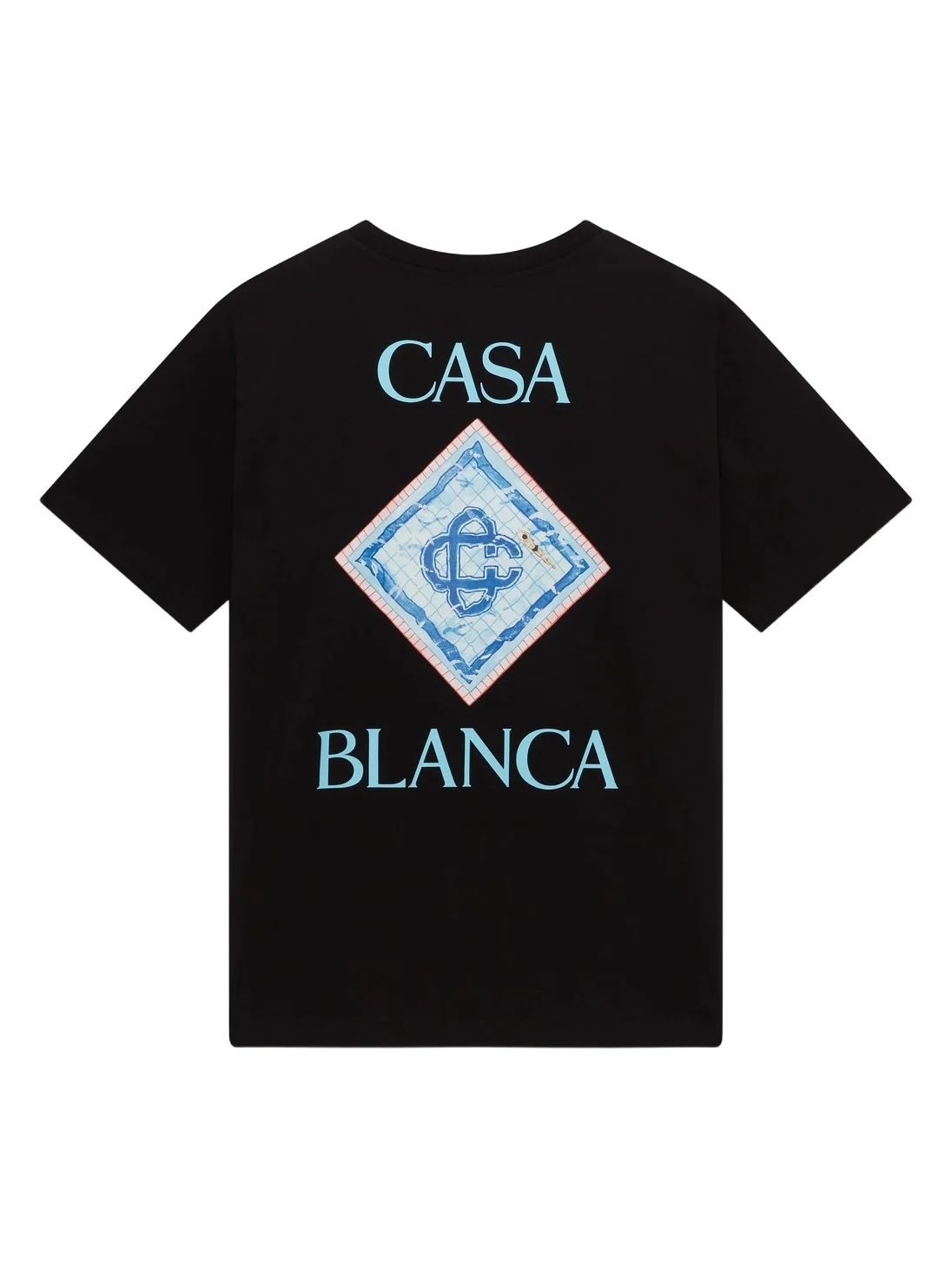 Casablanca Black Casablanca Pool Short Sleeve T-Shirt