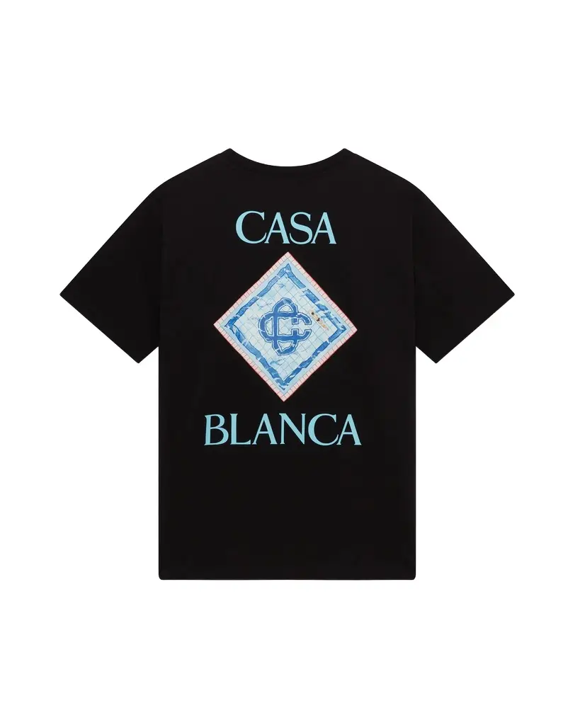 Casablanca Black Casablanca Pool Short Sleeve T-Shirt