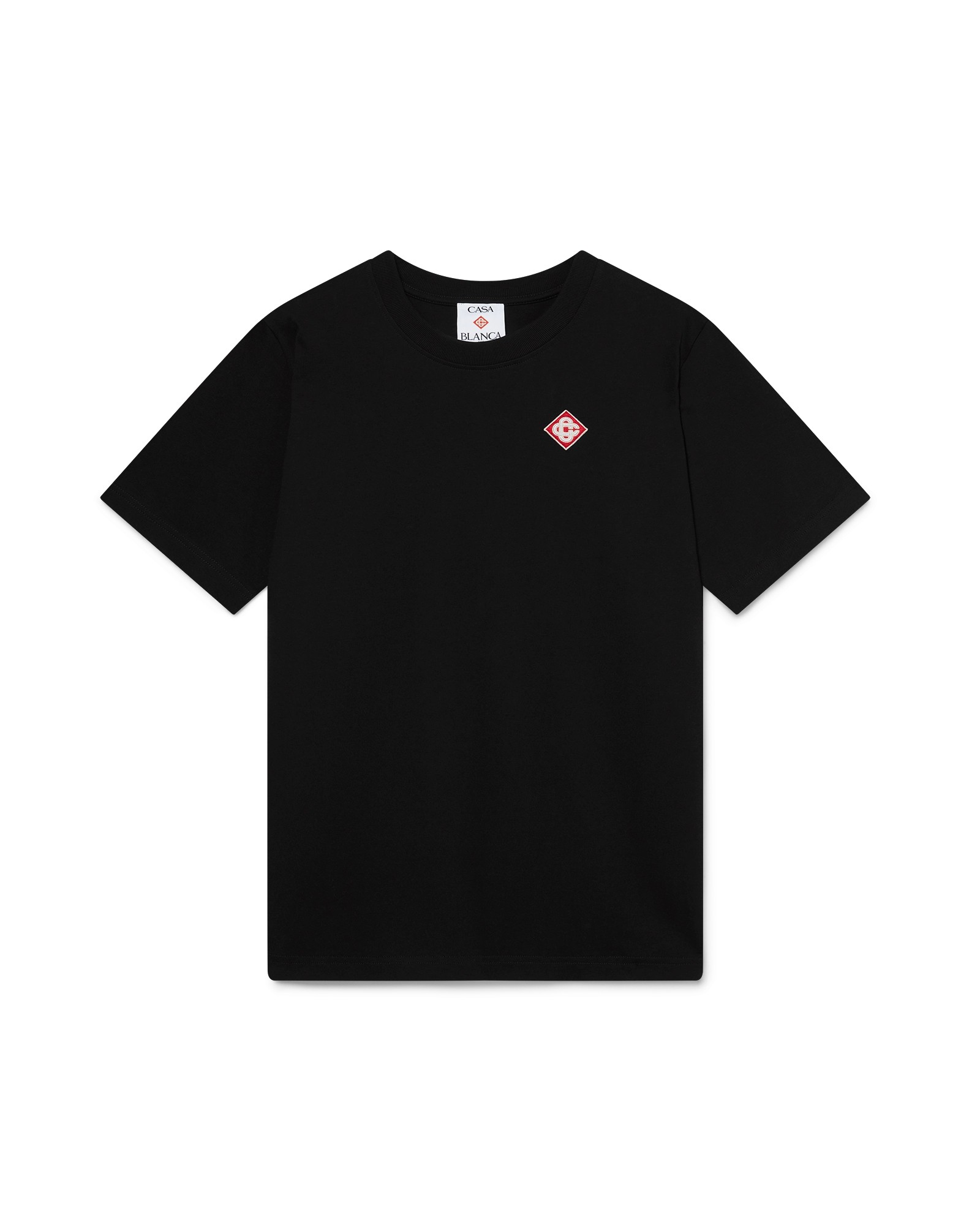 Casablanca Black Diamond Logo Short Sleeve T-Shirt