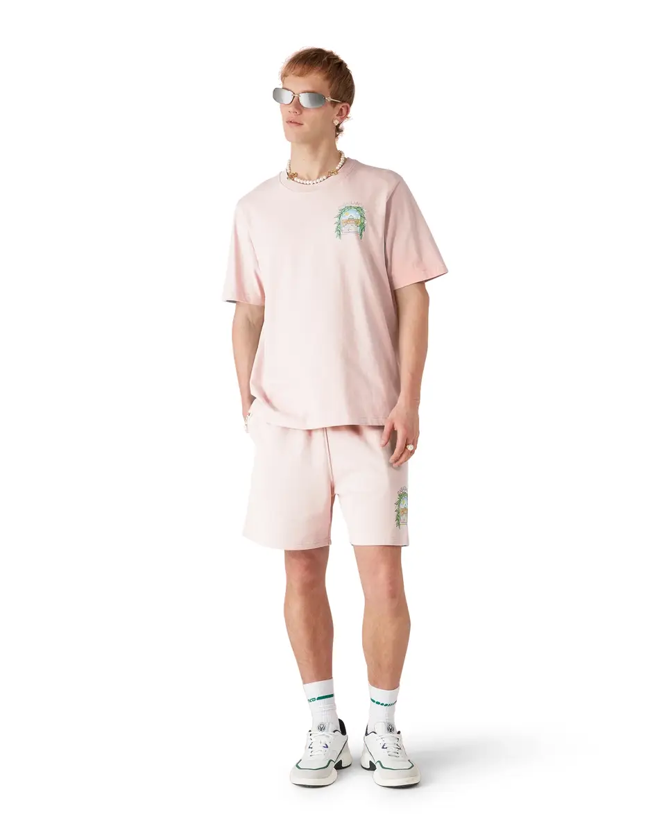 Casablanca Pink L'Arche Sweatshorts | Thumbnail 2