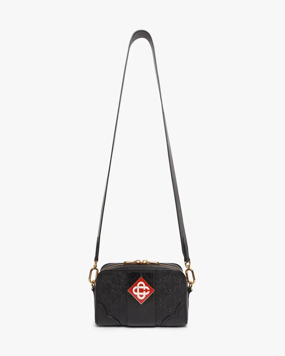 Casablanca Black Monogram Crossbody Bag | Thumbnail 5 Casablanca Black Monogram Crossbody Bag | Thumbnail 5
