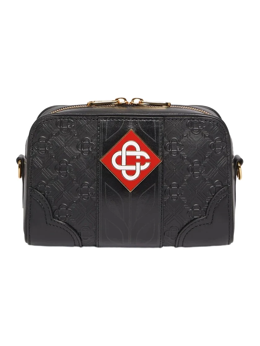 Black Monogram Crossbody Bag Black Monogram Crossbody Bag