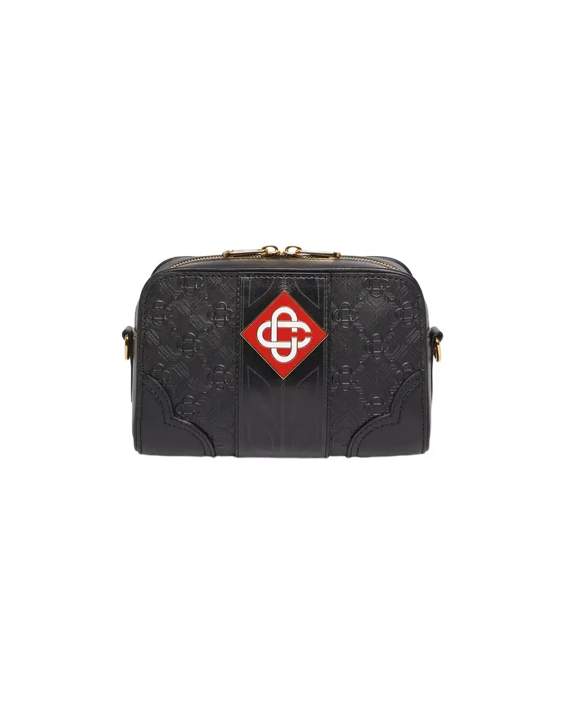Black Monogram Crossbody Bag Black Monogram Crossbody Bag
