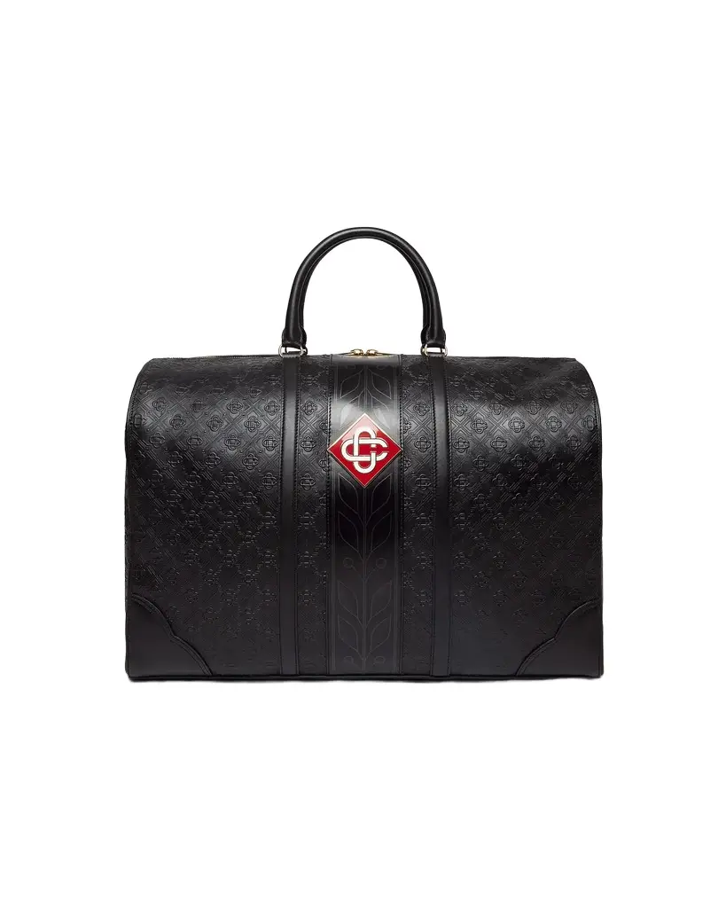 Black Monogram Weekender Bag Black Monogram Weekender Bag