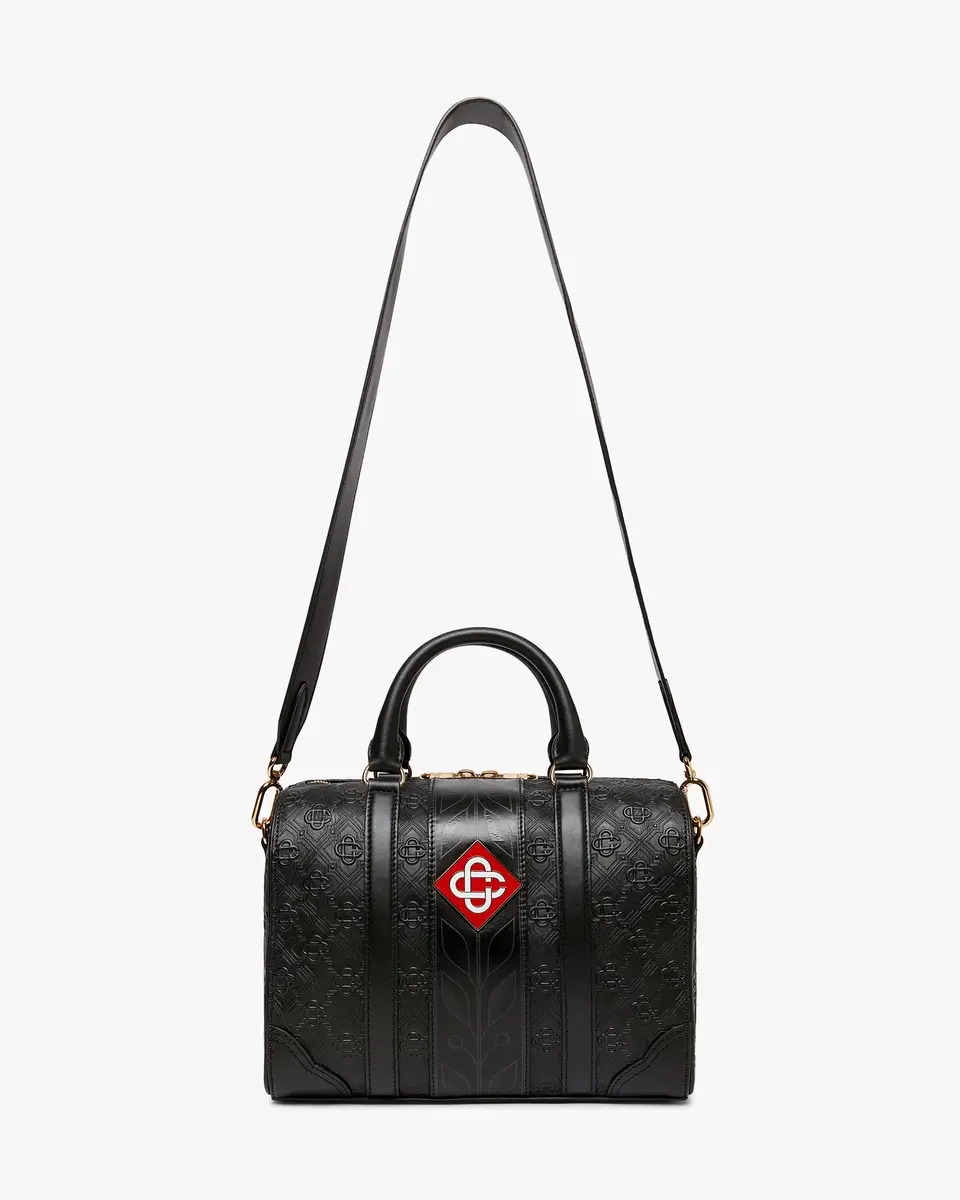 Casablanca Black Mini Monogram Weekender Bag | Thumbnail 5 Casablanca Black Mini Monogram Weekender Bag | Thumbnail 5