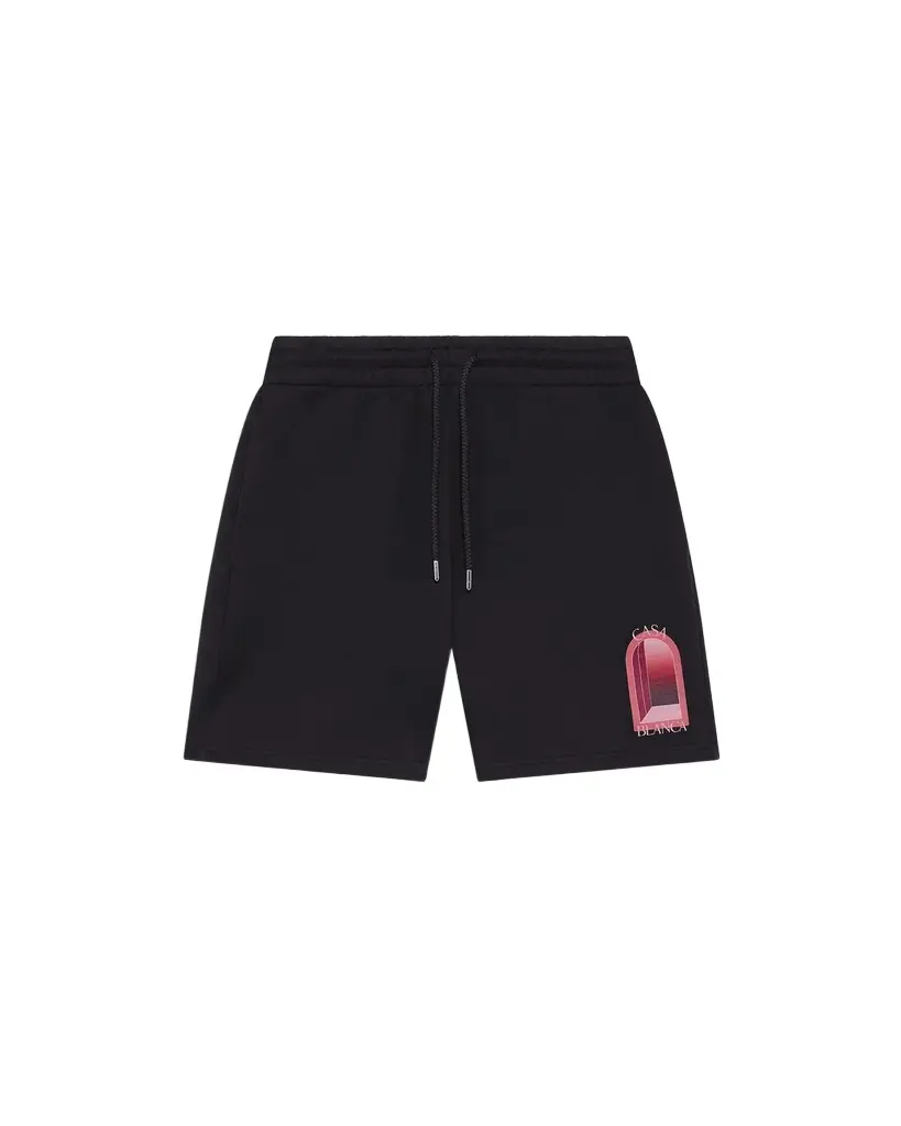 Casablanca Black L'Arche Sweatshorts