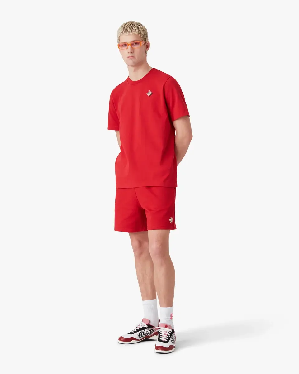 Casablanca Red Diamond Logo Sweatshorts | Thumbnail 2 Casablanca Red Diamond Logo Sweatshorts | Thumbnail 2