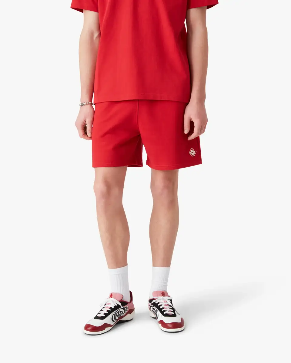 Casablanca Red Diamond Logo Sweatshorts | Thumbnail 4 Casablanca Red Diamond Logo Sweatshorts | Thumbnail 4