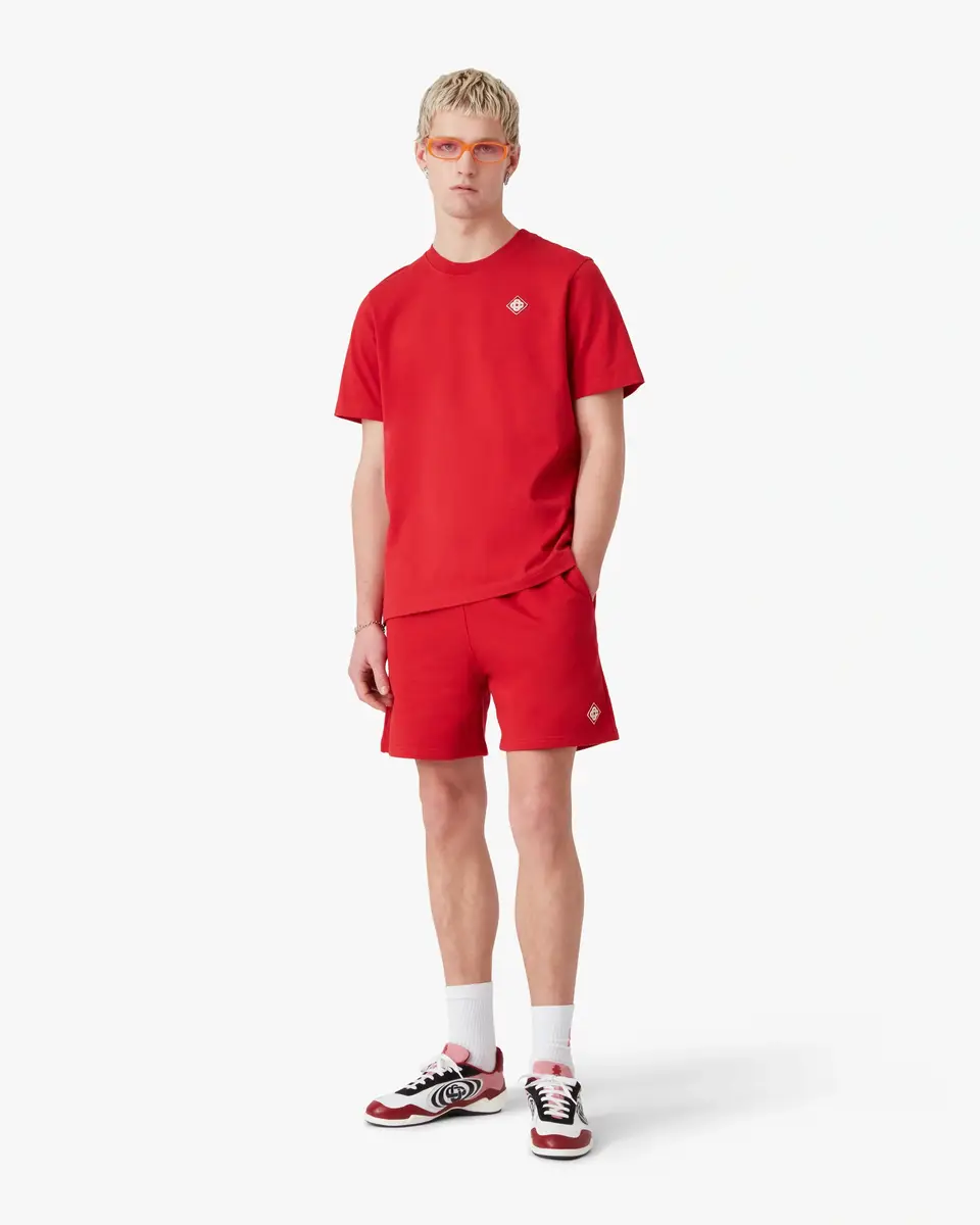 Casablanca Red Diamond Logo Short Sleeve T-Shirt | Thumbnail 2 Casablanca Red Diamond Logo Short Sleeve T-Shirt | Thumbnail 2