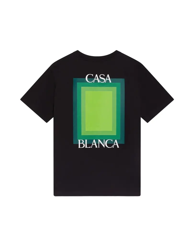 Square Logo Short Sleeve T-Shirt in Green Square Logo Short Sleeve T-Shirt in Green