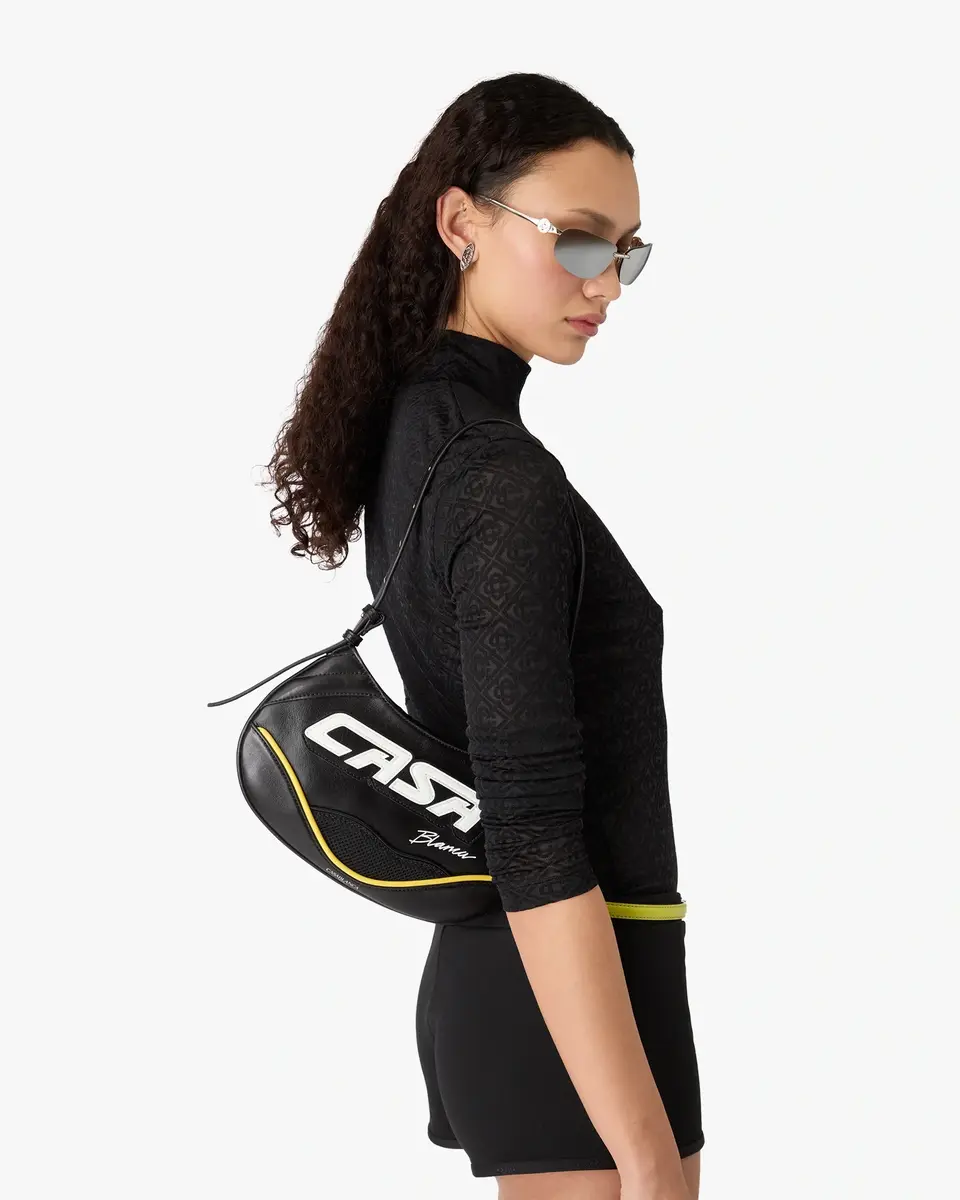 Casablanca Black Slim Biker Bag | Thumbnail 2 Casablanca Black Slim Biker Bag | Thumbnail 2